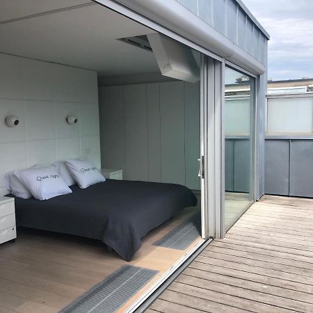 Penthouse Sea-Loft Blankenberge, Uniek Zeezicht, Luxeloft Met 40M2 Terras! Apartment Ngoại thất bức ảnh