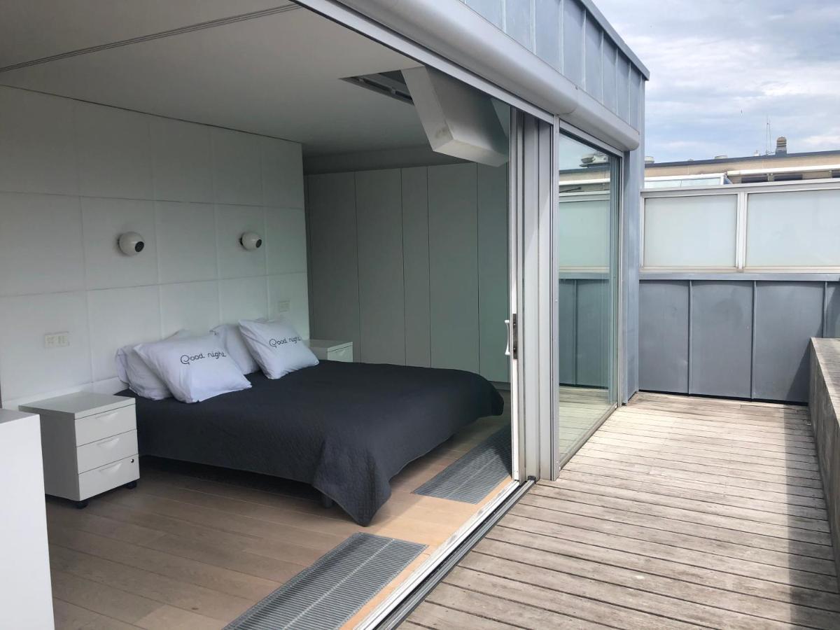Penthouse Sea-Loft Blankenberge, Uniek Zeezicht, Luxeloft Met 40M2 Terras! Apartment Ngoại thất bức ảnh